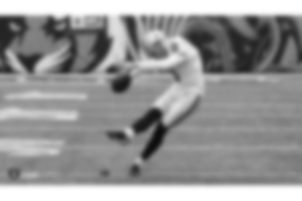 The Oakland Raiders regular season game against the Cincinnati Bengals at Paul Brown Stadium, Sunday, December 16, 2018, in Cincinnati, Ohio.