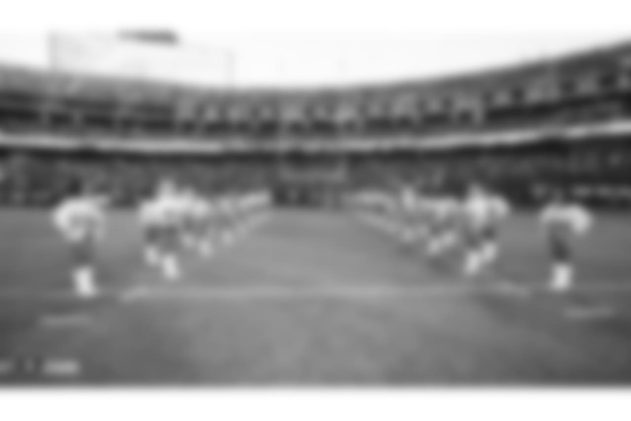 The Oakland Raiders regular season game against the Los Angeles Rams at Oakland-Alameda County Coliseum, Monday, September 10, 2018, in Oakland, California.