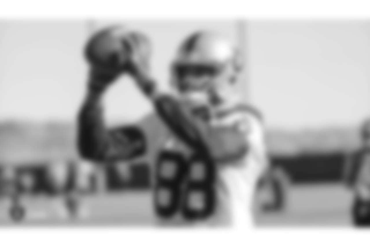 Oakland Raiders wide receiver Marcell Ateman (88) on the field for practice at the Oakland Raiders Practice Facility, Thursday, December 27, 2018, in Alameda, California.