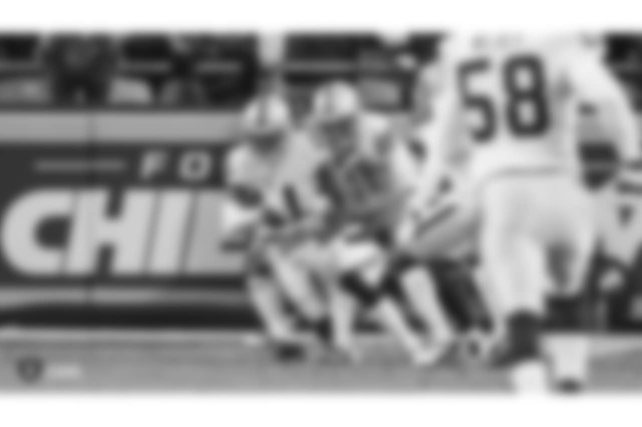 The Oakland Raiders regular season game against the Kansas City Chiefs at Arrowhead Stadium, Sunday, December 30, 2018, in Kansas City, Missouri.