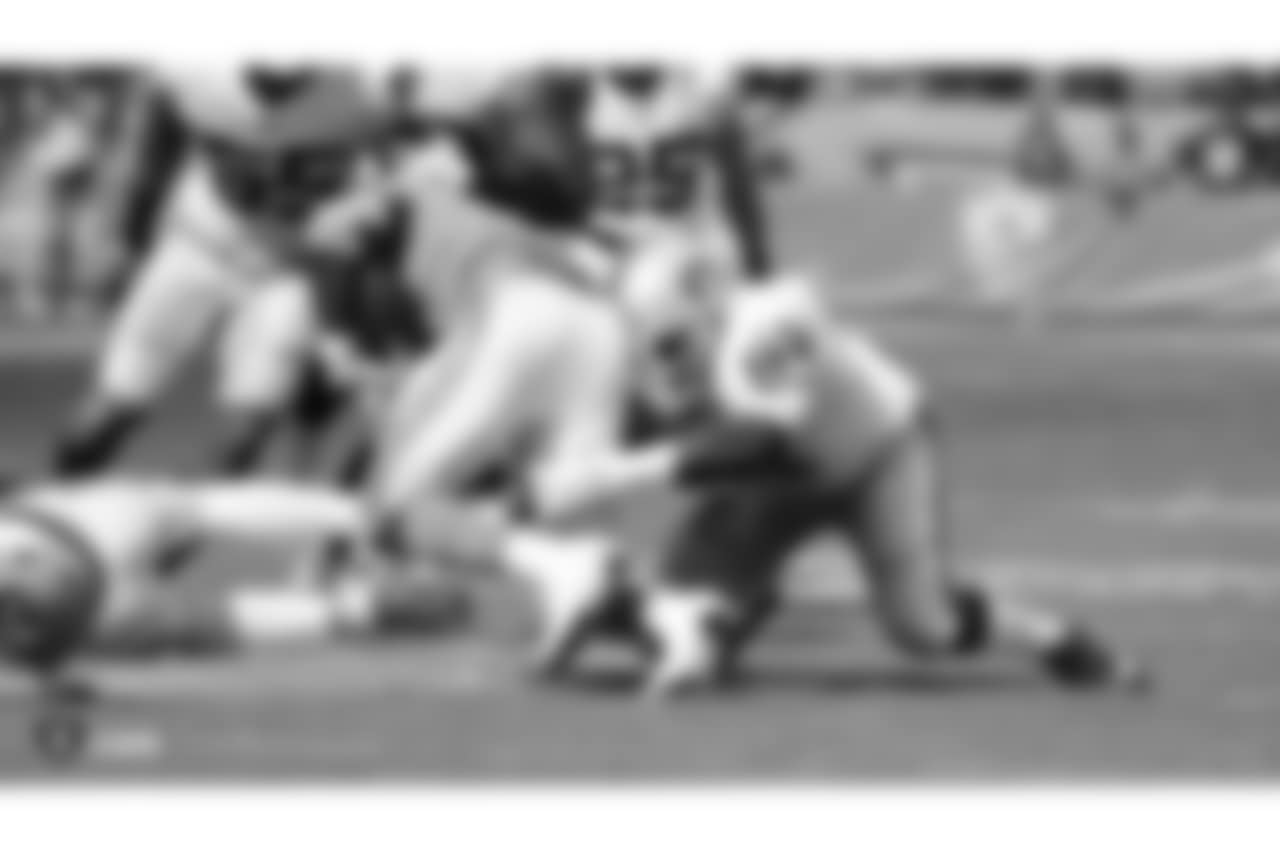The Oakland Raiders regular season game against the Los Angeles Chargers at StubHub Center, Sunday, October 7, 2018, in Carson, California.