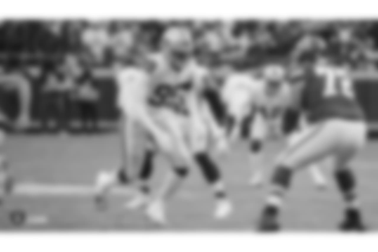 The Oakland Raiders regular season game against the Kansas City Chiefs at Arrowhead Stadium, Sunday, December 30, 2018, in Kansas City, Missouri.