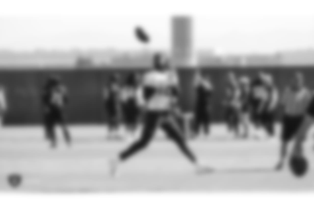 Oakland Raiders wide receiver Martavis Bryant (12) on the field for practice at the Oakland Raiders Practice Facility, Tuesday, October 30, 2018, in Alameda, California.