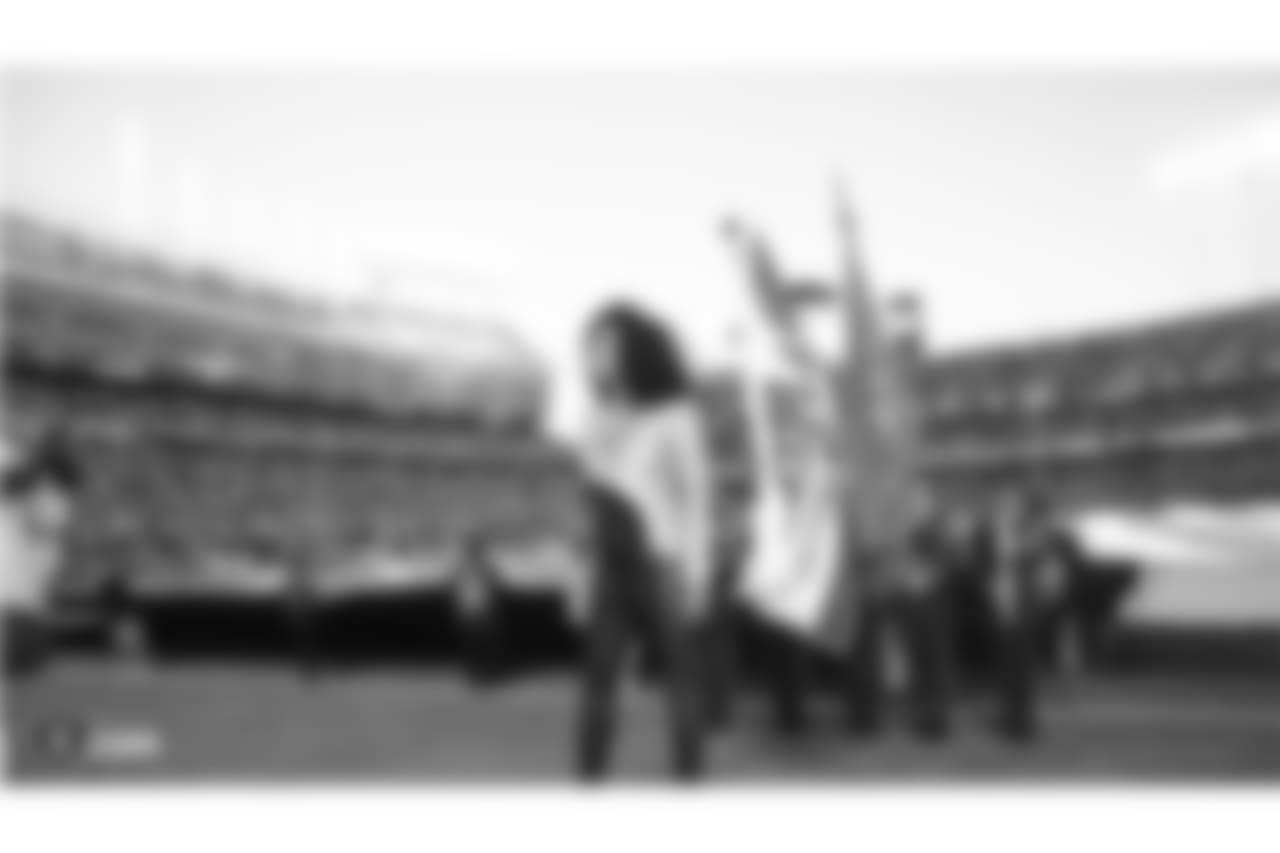 The Oakland Raiders regular season game against the Los Angeles Rams at Oakland-Alameda County Coliseum, Monday, September 10, 2018, in Oakland, California. The Oakland Raiders lost 33-13.