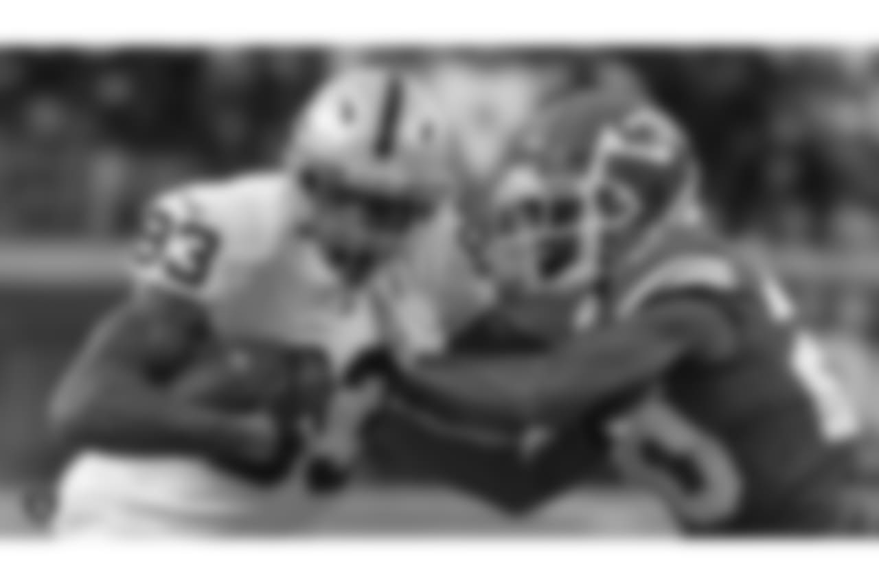 The Oakland Raiders regular season game against the Kansas City Chiefs at Arrowhead Stadium, Sunday, December 30, 2018, in Kansas City, Missouri.