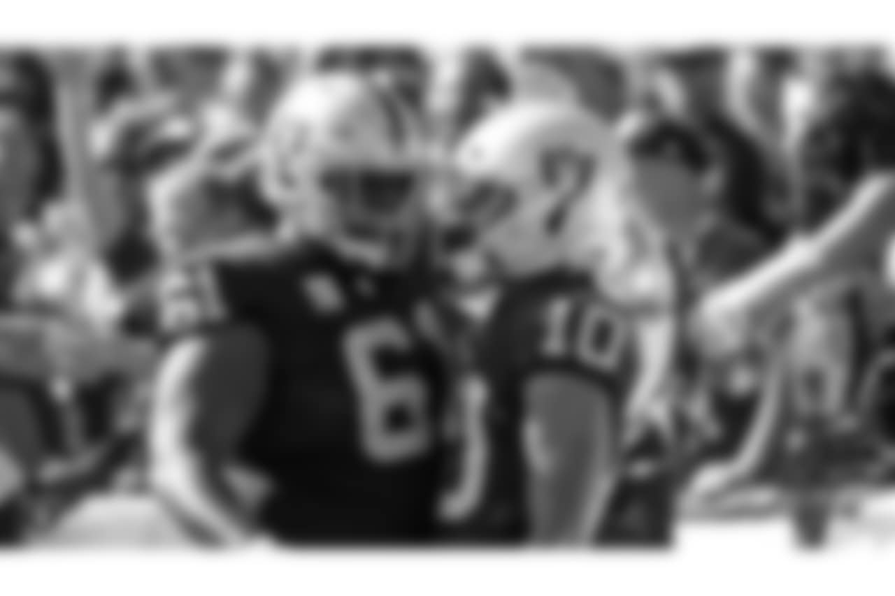 With Pro Bowl announcements tomorrow, take a look at the best images of Pro Bowl nominee Rodney Hudson through the season.