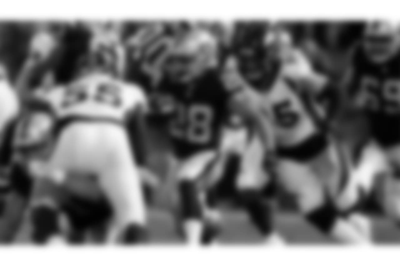 The Oakland Raiders regular season game against the Denver Broncos at Oakland-Alameda County Coliseum, Monday, December 24, 2018, in Oakland, California.