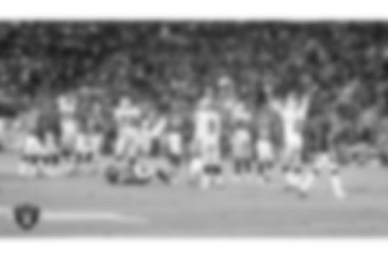 Sebastian Janikowski was selected by the Raiders with the No. 17 overall pick in the 2000 NFL Draft. Janikowski is the all-time leading scorer in Raiders history with 1,799 points and has made eight field goals of 56 yards or longer - including a then-NFL-record-tying 63-yard field goal in 2011 against the Broncos in Denver.