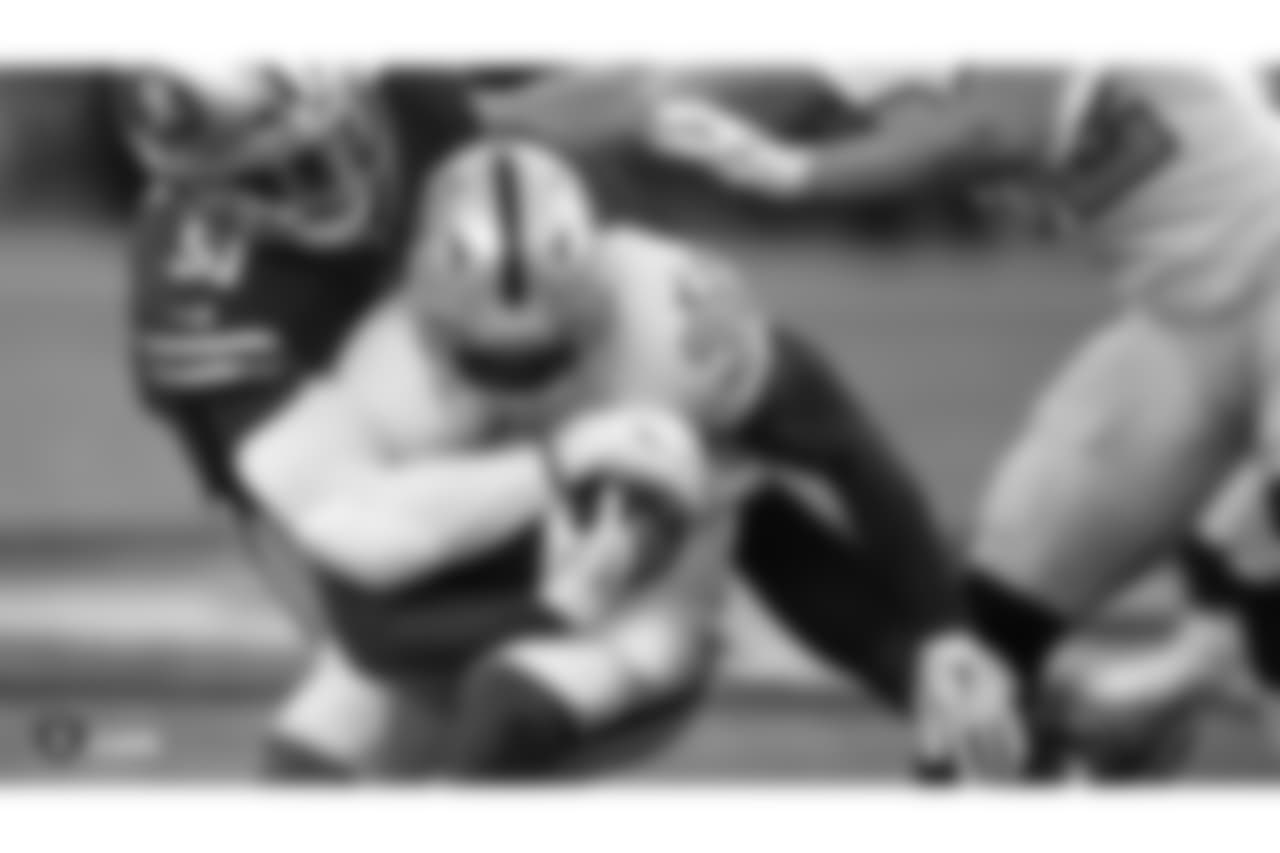 The Oakland Raiders regular season game against the San Francisco 49ers at Levi's Stadium, Thursday, November 1, 2018, in Santa Clara, California.