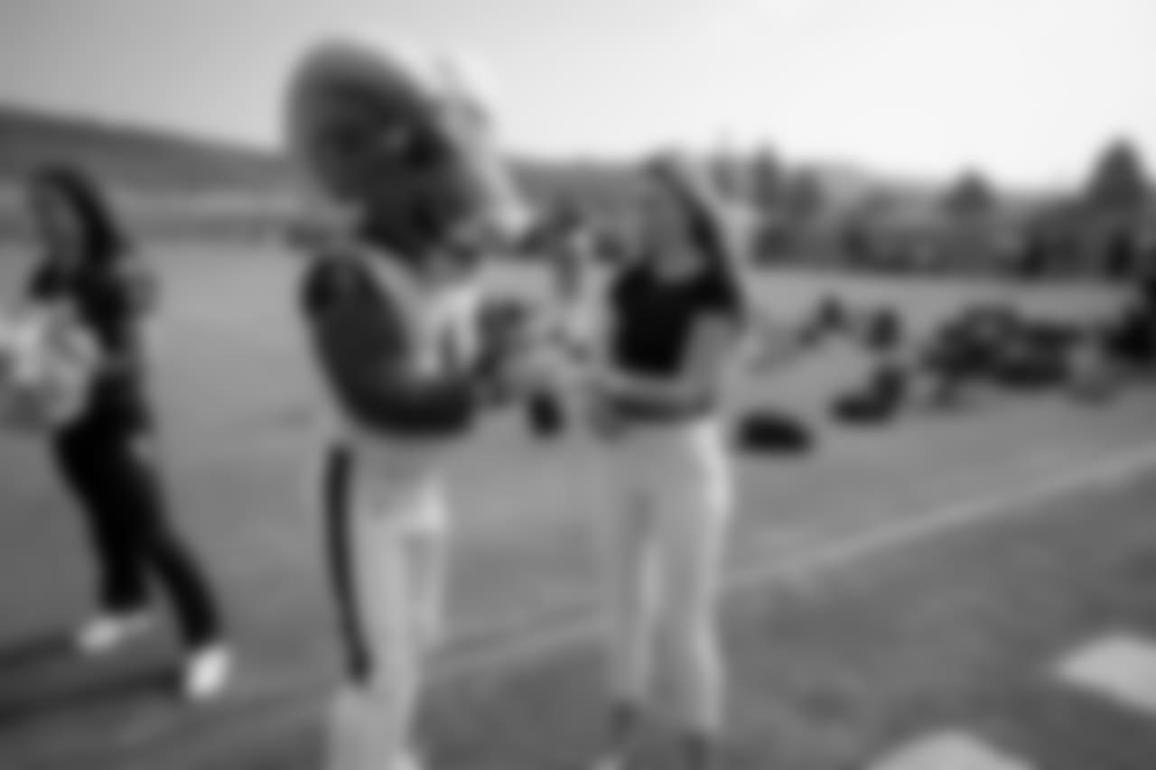 Rampage the Mascot at the 7 on 7 Passing Tournament and Big Man Championships at Cal Lutheran University in Thousand Oaks, CA on June 23rd, 2018. (Rams/Hiro Ueno)