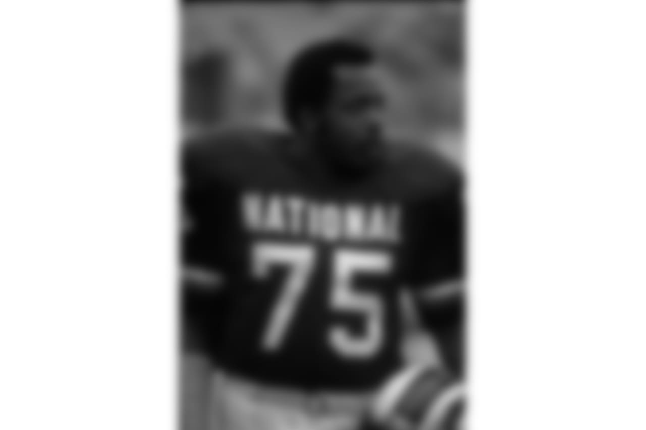 Deacon Jones in the 1971 NFL Pro Bowl on January 24, 1971 at the Los Angeles Memorial Coliseum in the Los Angeles, California. (AP Photo/NFL Photos)