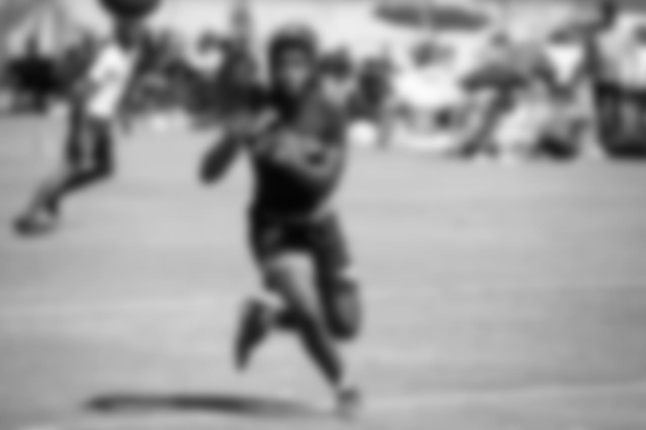 The Los Angeles Rams host the 7 on 7 Passing Tournament and Big Man Championships at Cal Lutheran University in Thousand Oaks, CA on June 23rd, 2018. (Rams/Hiro Ueno)