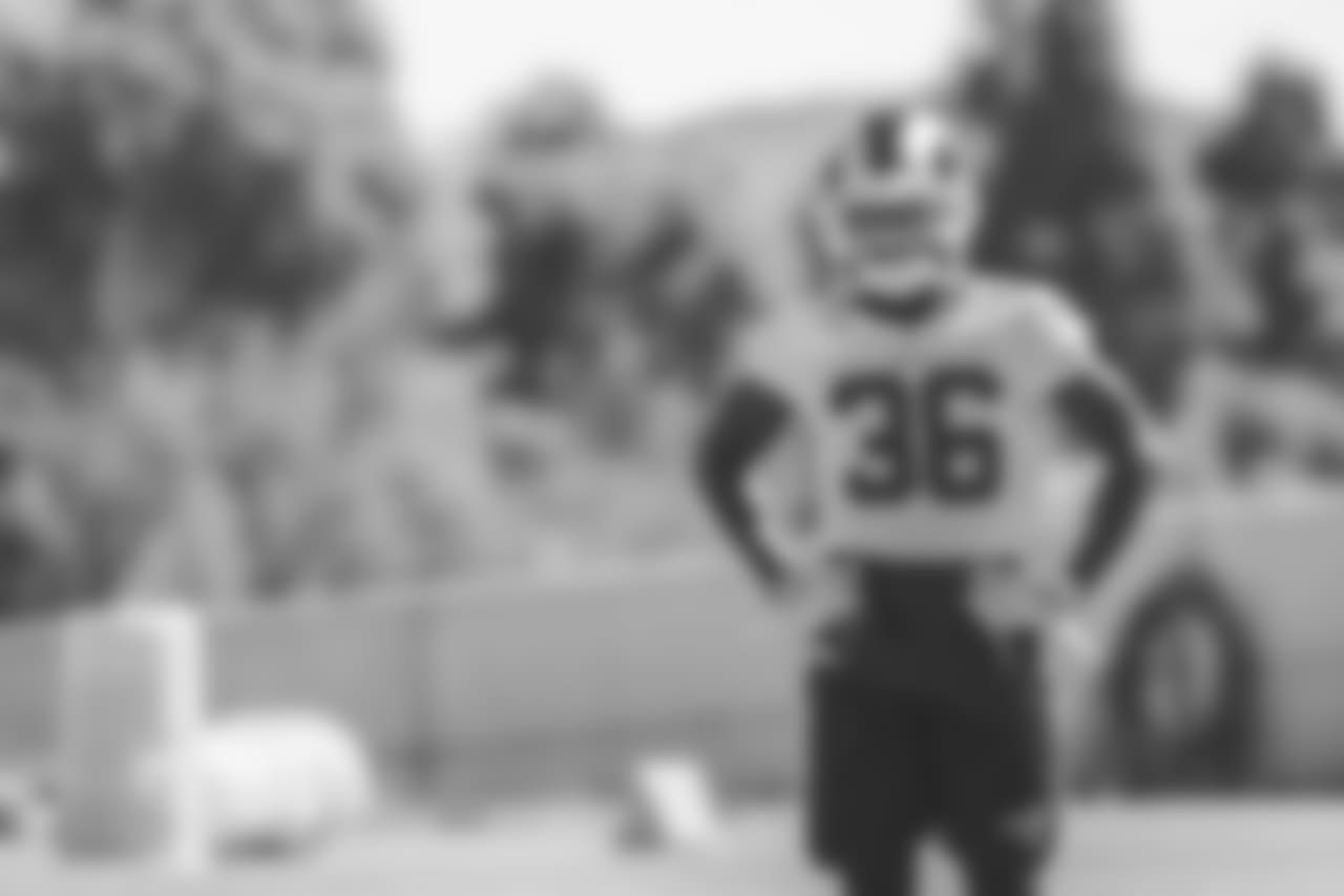 Check out some of the best shots from practice leading up to the Rams' match-up against the Seattle Seahawks.