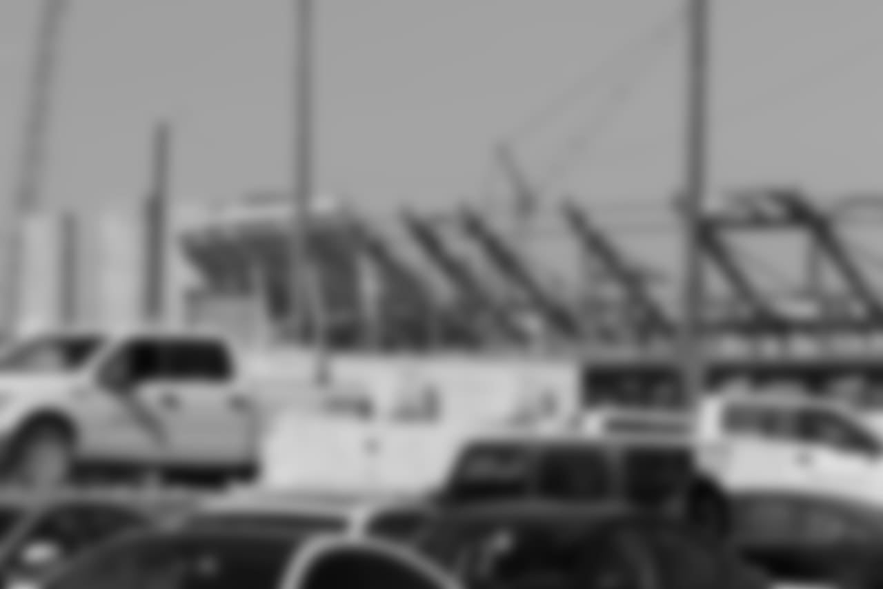 The latest images of the construction progress of the Los Angeles Stadium and Entertainments District on September 18th, 2018 at LASED in Inglewood, Calif (Rams/Hiro Ueno)
