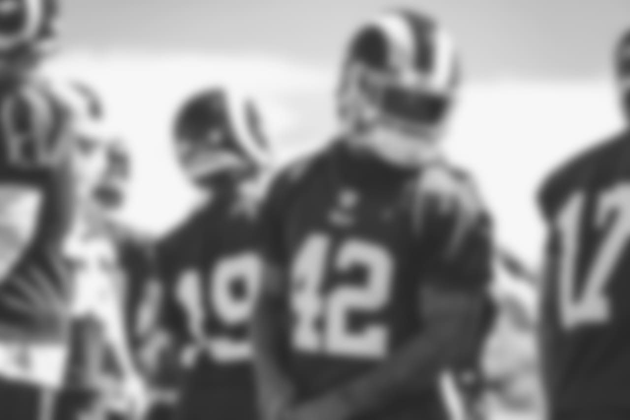 Check out some of the best shots from practice leading up to the Rams' match-up against the Seattle Seahawks.