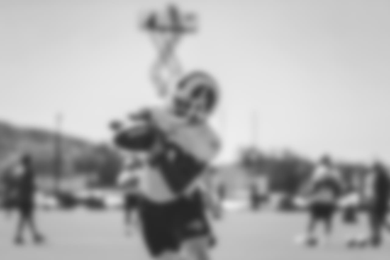 Check out some of the best shots from practice leading up to the Rams' match-up against the Seattle Seahawks.