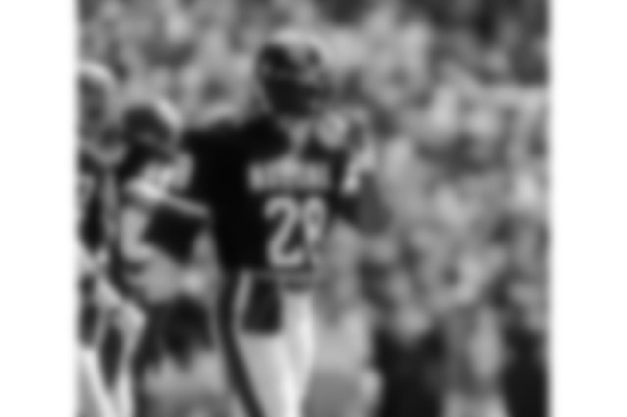 Rams cornerback Gary Green (28) at the NFL Pro Bowl, a 28-24 NFC victory on February 2, 1986, at Aloha Stadium in Honolulu, Hawaii. (AP Photo/NFL Photos)