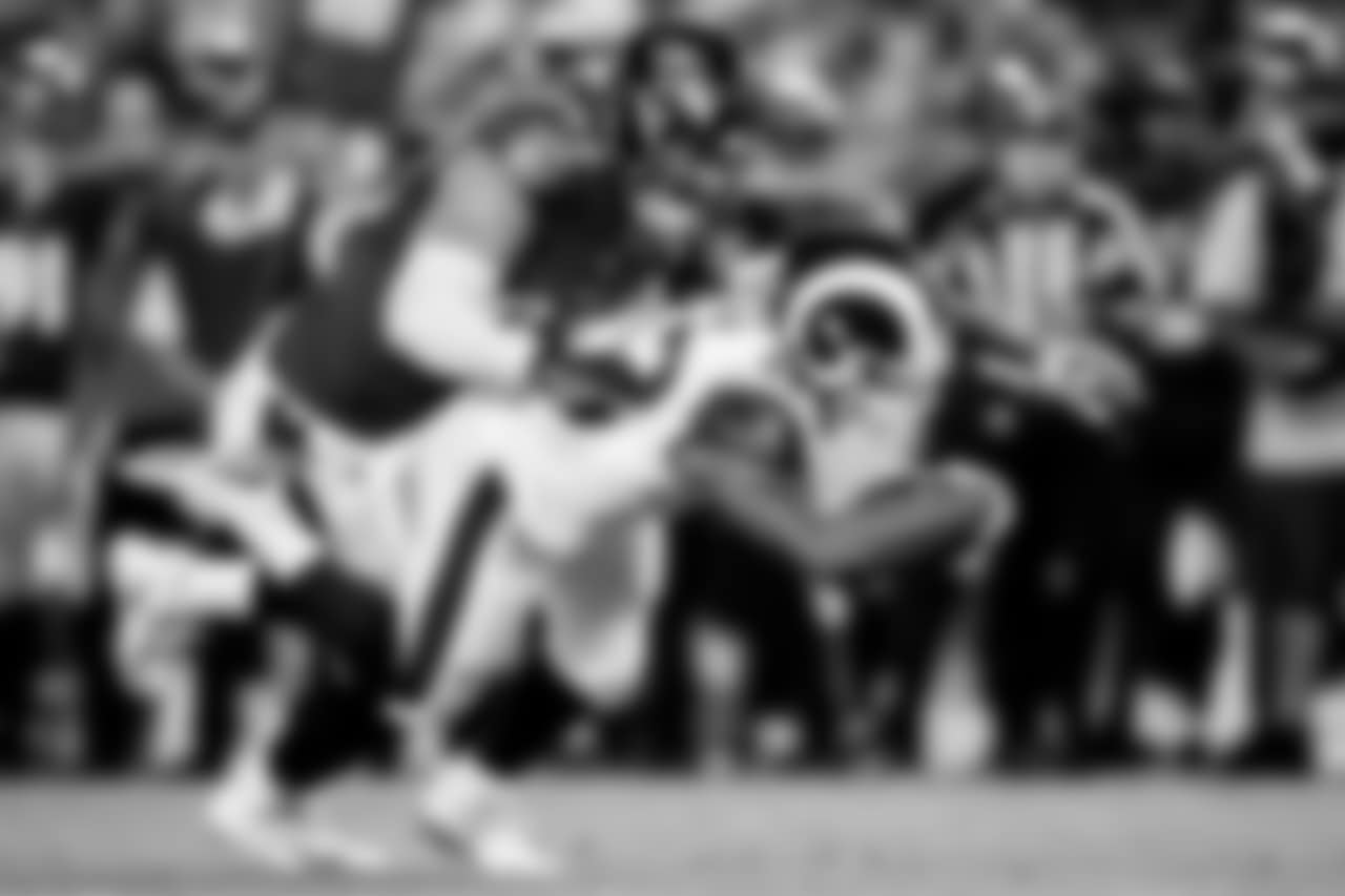 The Baltimore Ravens defeated the Los Angeles Rams by a score of 33-7 at M&T Bank Stadium on August 9, 2018 in Baltimore, MD.
