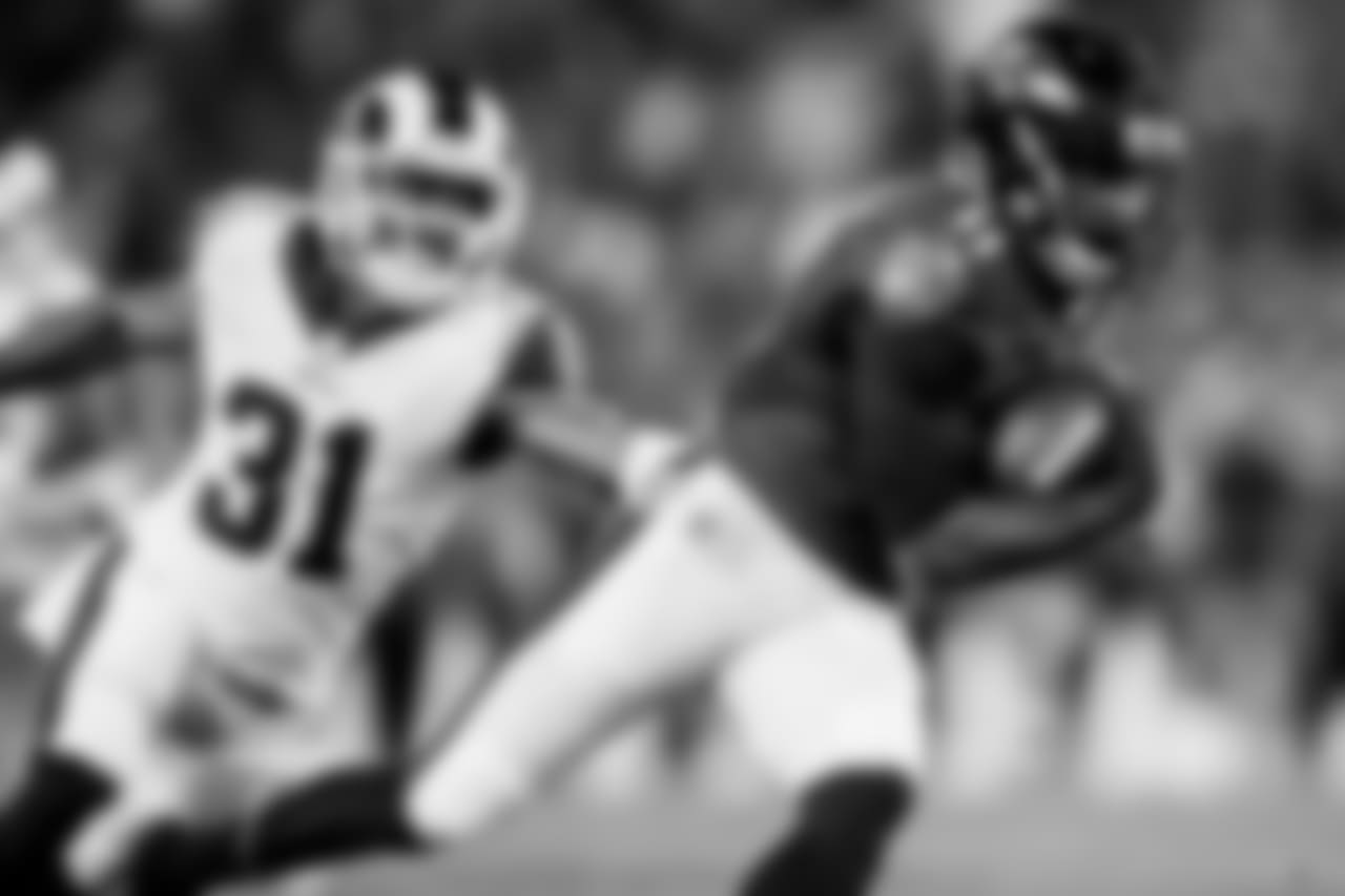 The Baltimore Ravens defeated the Los Angeles Rams by a score of 33-7 at M&T Bank Stadium on August 9, 2018 in Baltimore, MD.