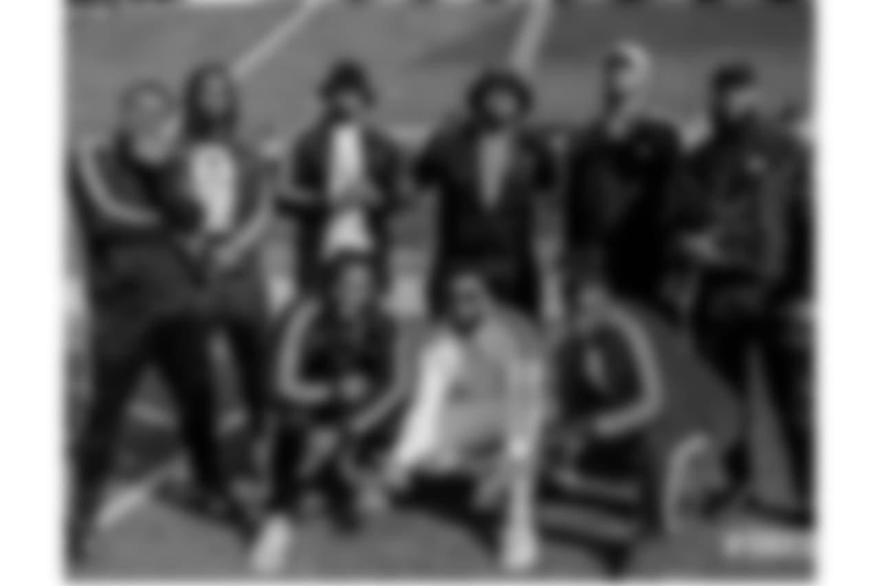 @alevine.sr (Anthony Levine Sr.) Flock Boys in the building tonight!!! 🤟🏾