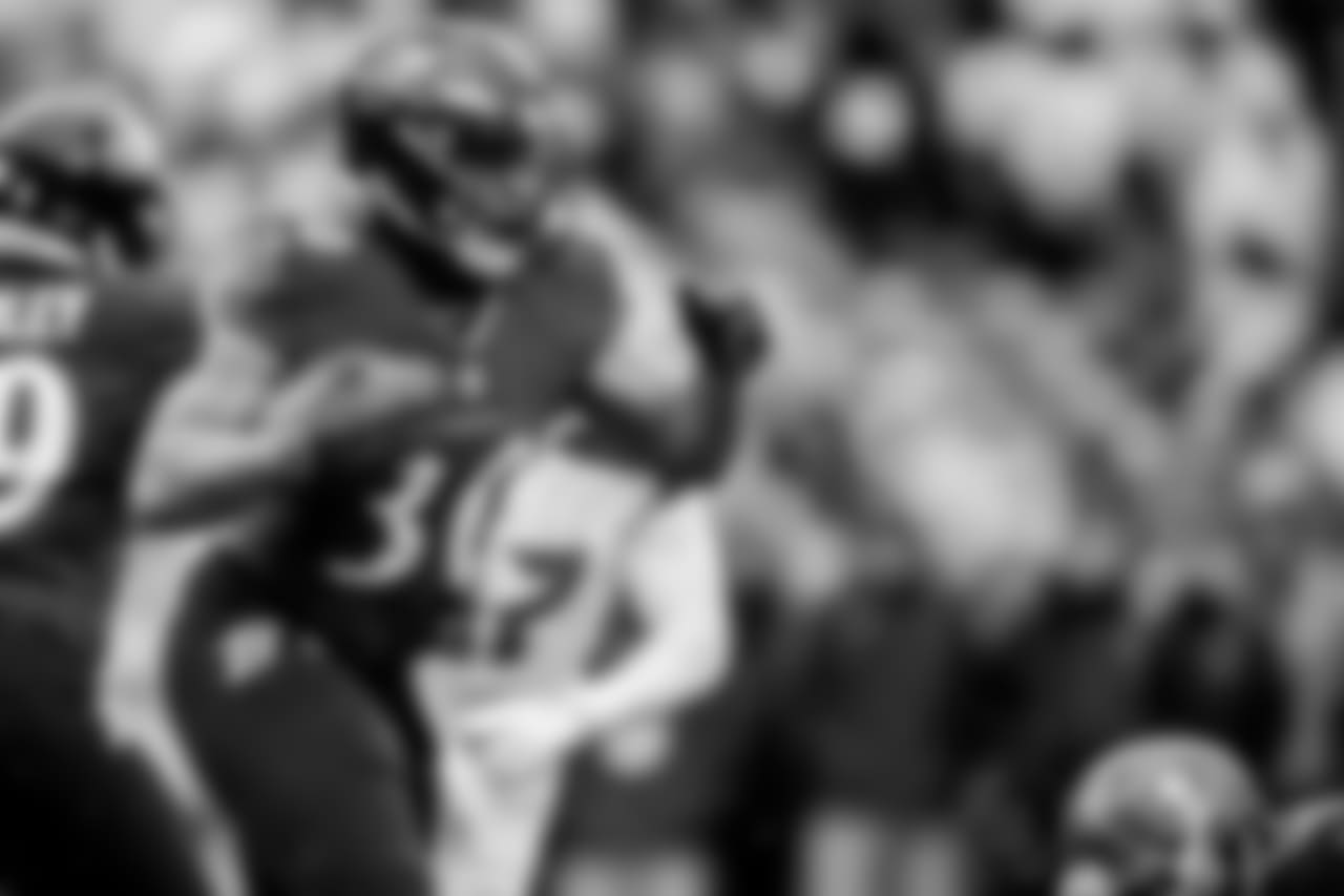 The Baltimore Ravens defeated the Tampa Bay Buccaneers by a score of 20-12 at M&T Bank Stadium on December 16, 2018 in Baltimore, MD.