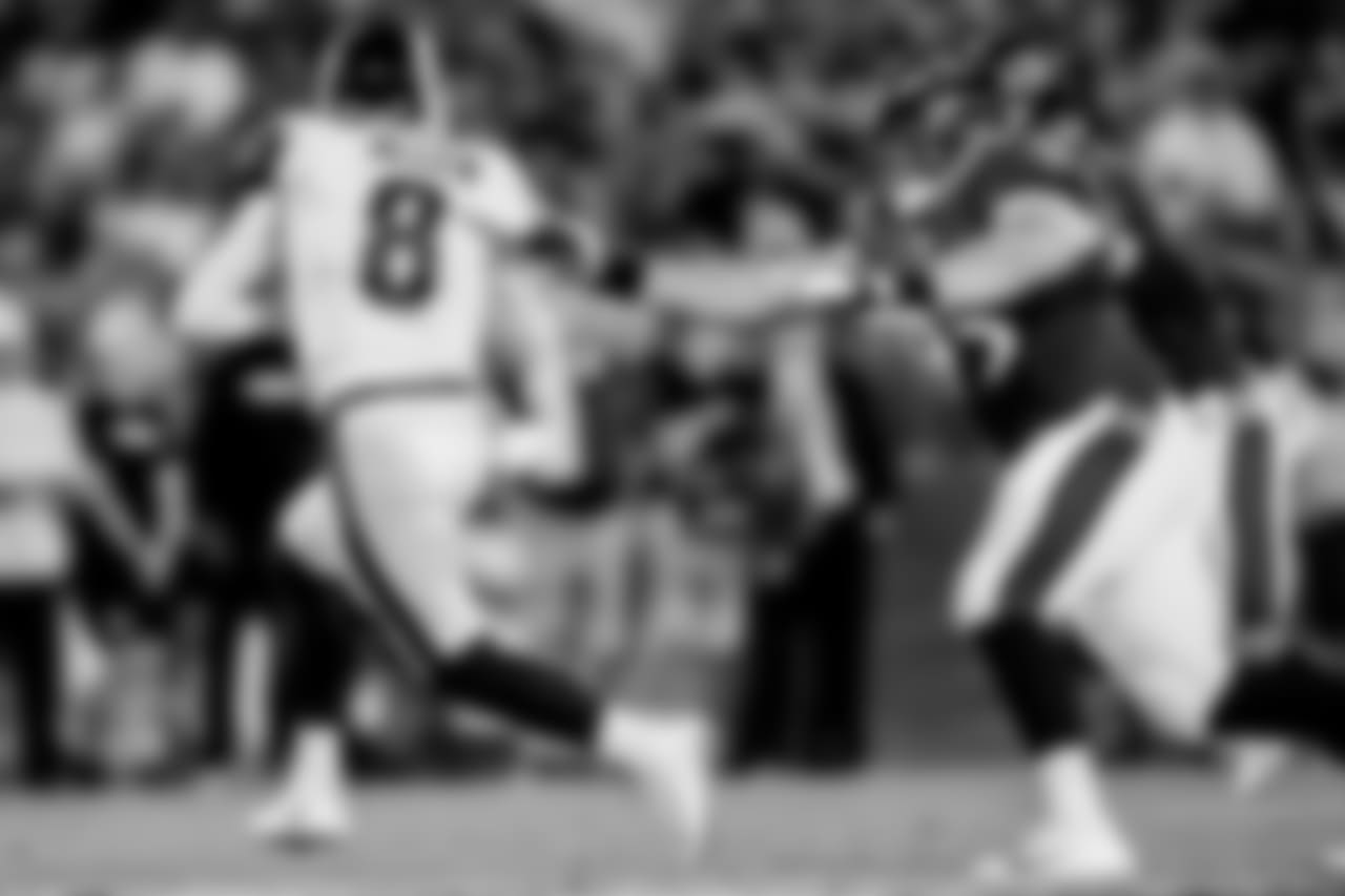 The Baltimore Ravens defeated the Los Angeles Rams by a score of 33-7 at M&T Bank Stadium on August 9, 2018 in Baltimore, MD.