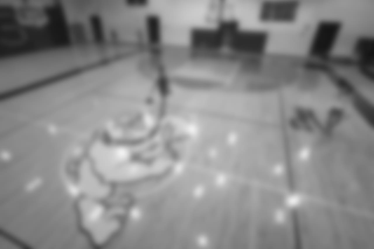Saints linebacker Demario Davis played basketball in this gym at Brandon High School in Brandon, MS. where he was a three-sport athlete in football, basketball and track.
Photographed Thursday, December 13, 2018.