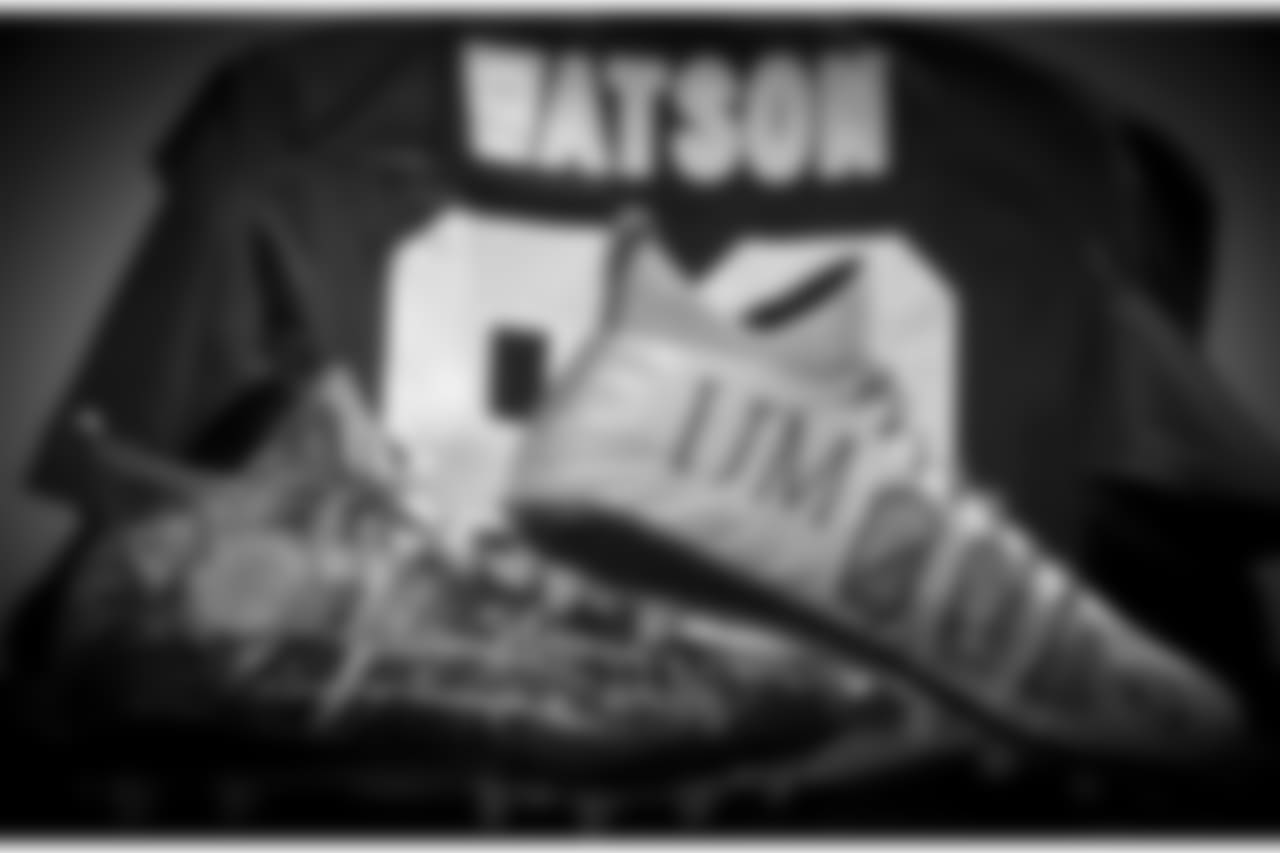 New Orleans Saints supports during 2018 My Cause My Cleats.