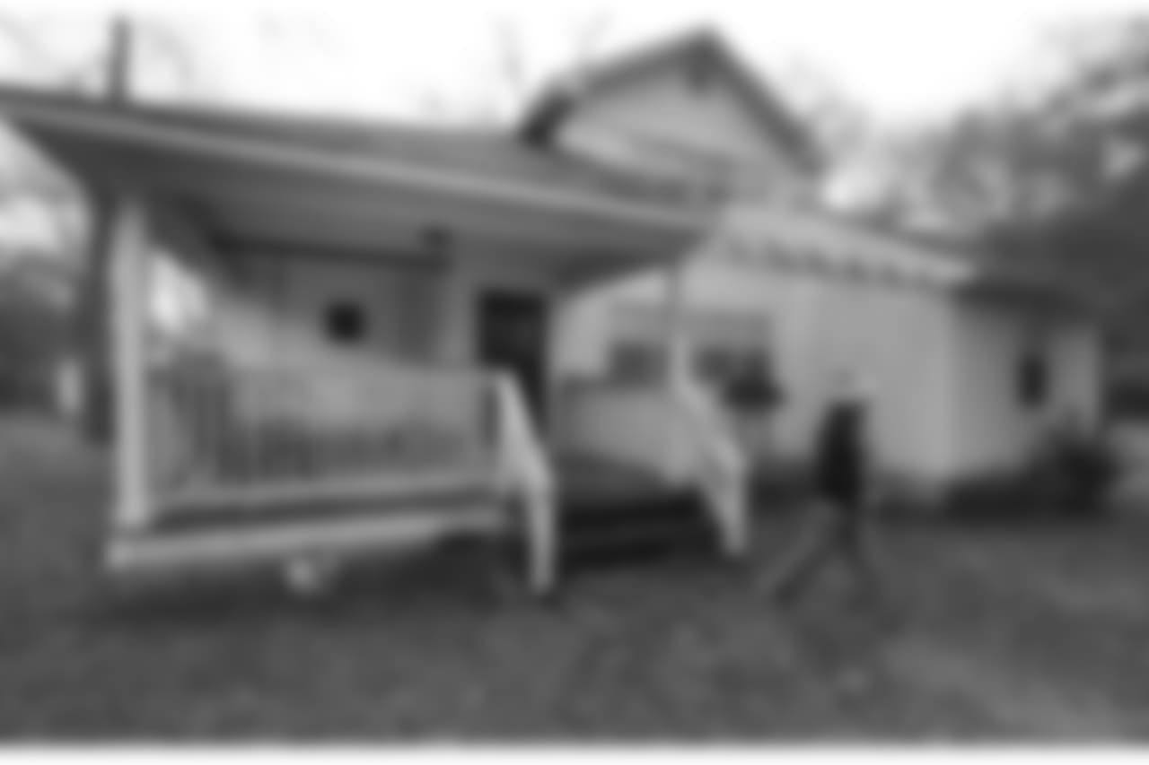 Future Saints linebacker Demario Davis spent his childhood years living here at his grandparent's home in Collins, Mississippi - shooting hoops in the side yard and learning the basics of football in the street with his cousins.
Photographed Thursday, December 13, 2018.