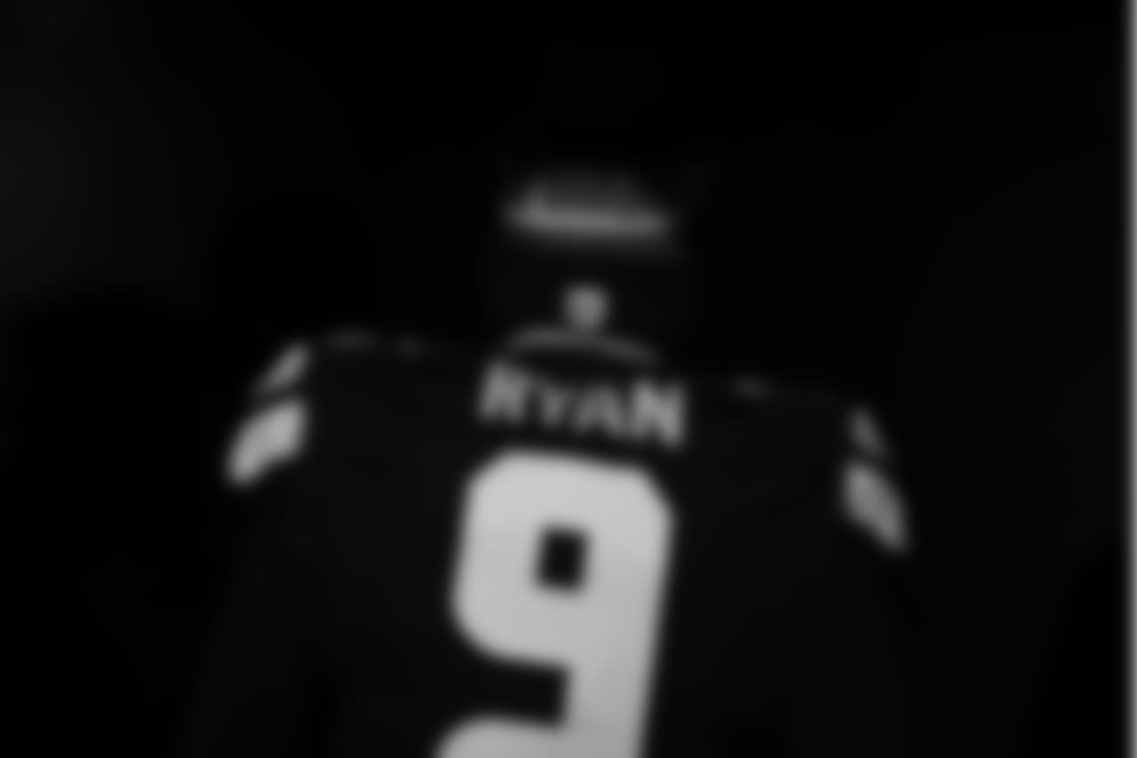 Seattle Seahawks punter Jon Ryan (9) is seen inside the tunnel prior to an NFL football game against the Carolina Panthers on Sunday, Dec. 4, 2016, in Seattle. Seattle won 40-7. (Aaron M. Sprecher via AP)