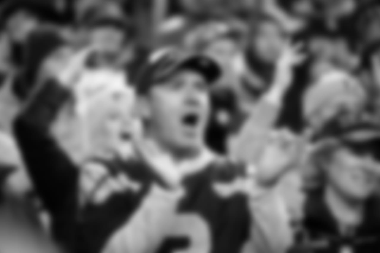 Seahawks fans make noise on the Chiefs final drive.