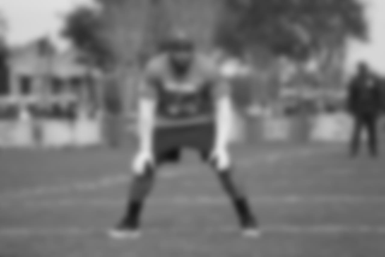 Seattle Seahawks middle linebacker Bobby Wagner (54) is seen during practice for the 2019 Pro Bowl, Wednesday, Jan. 23, 2019 in Orlando, Fla. (Ben Liebenberg/NFL)