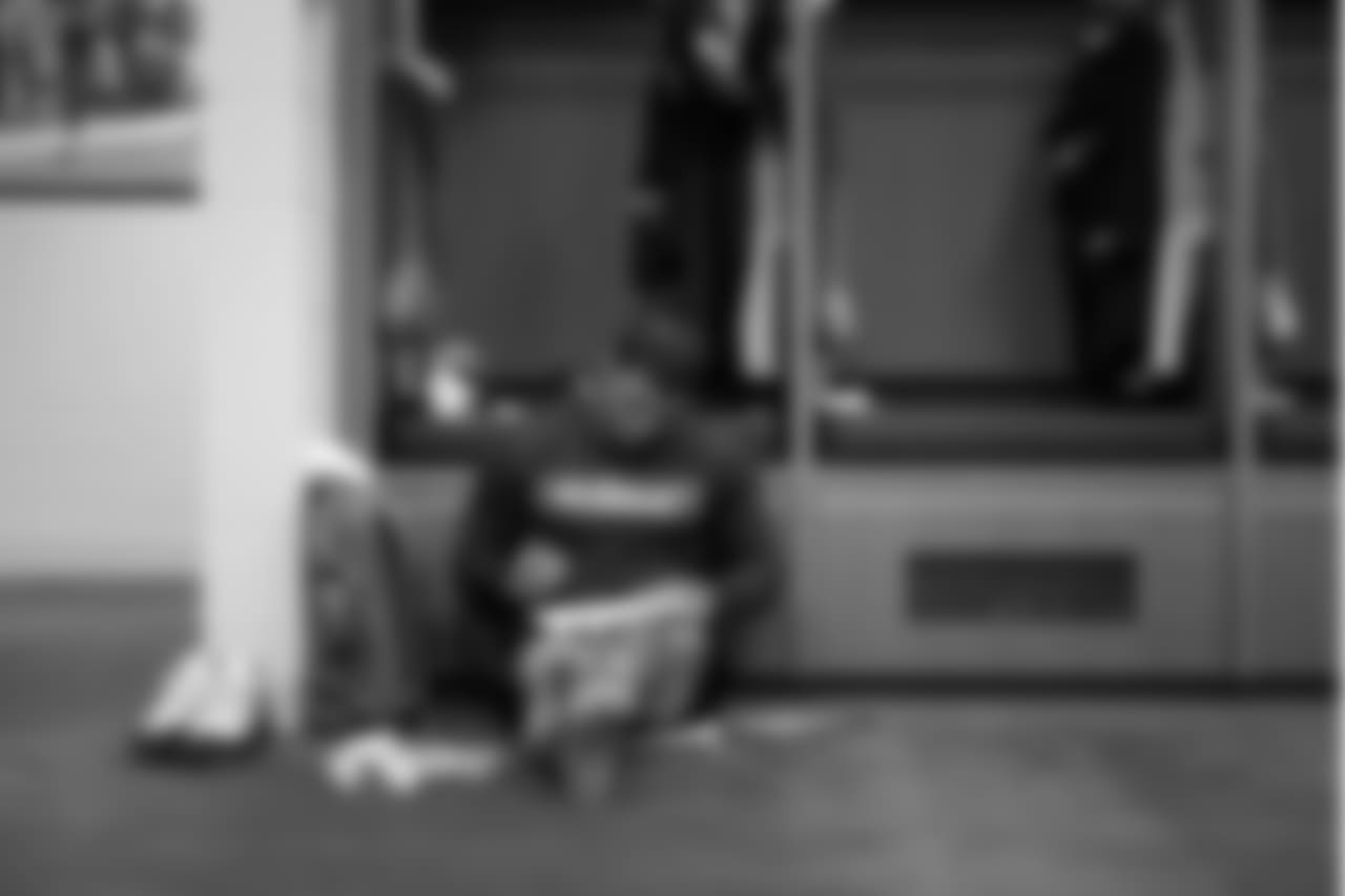 Two hours before kickoff, linebacker Mychal Kendricks was studying by his locker.