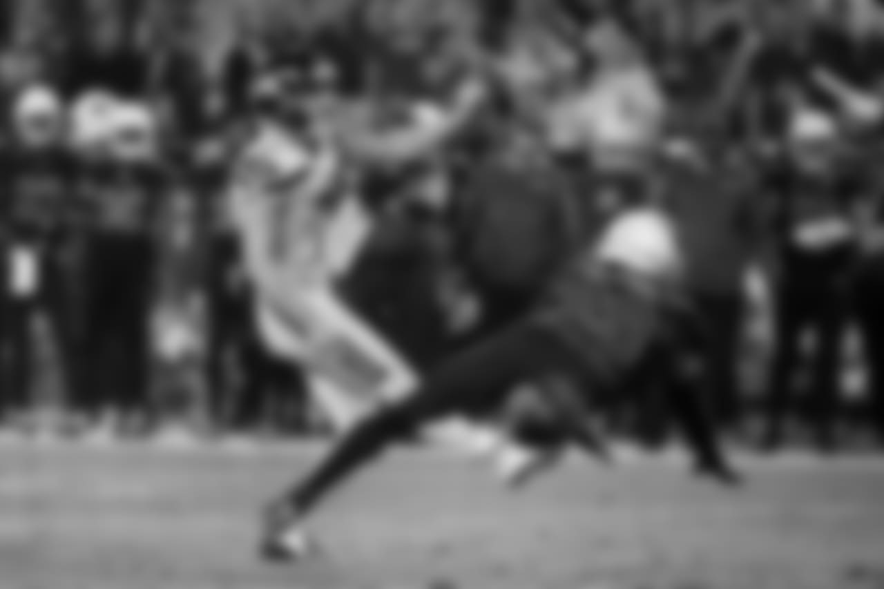 Seattle's Blair Walsh converts a 43-yard field goal in the second quarter. Walsh was 3-3 on field goal attempts in the game.