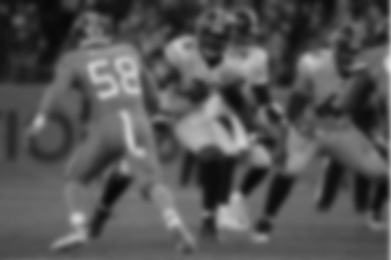 A 2018 Regular Season game between the Pittsburgh Steelers and the Denver Broncos on Sunday, November 25, 2018. The Broncos defeated the Steelers 24-17.