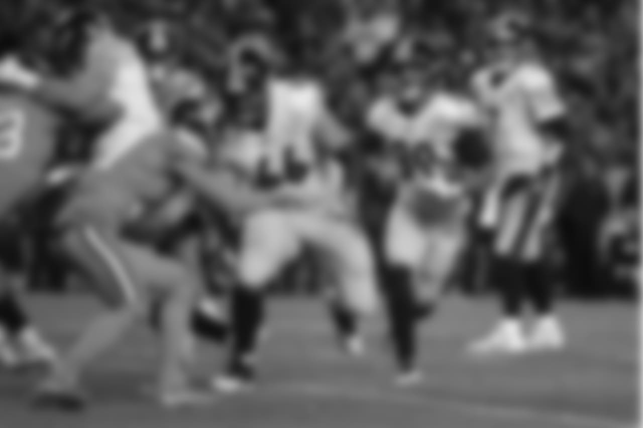 A 2018 Regular Season game between the Pittsburgh Steelers and the Denver Broncos on Sunday, November 25, 2018. The Broncos defeated the Steelers 24-17.