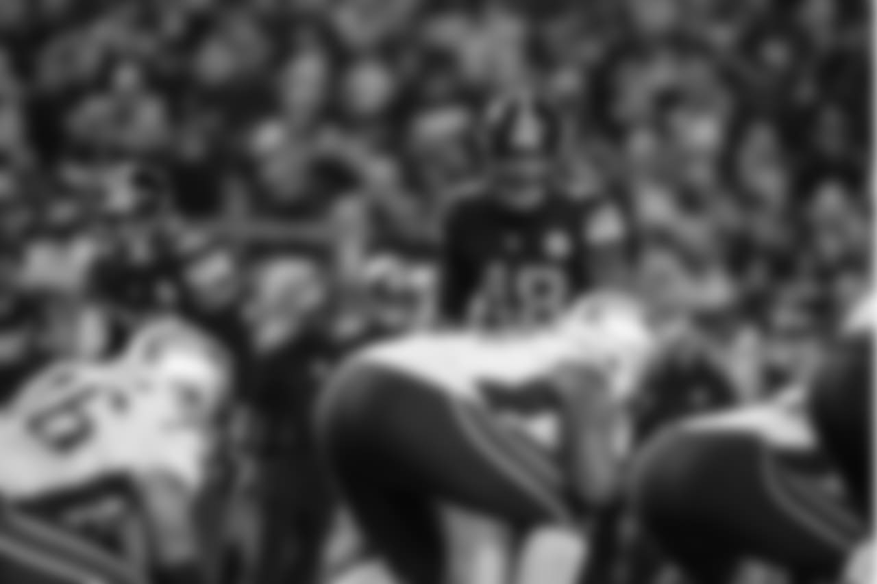 A 2018 Regular Season game between the Pittsburgh Steelers and the New England Patriots on December 16, 2018.