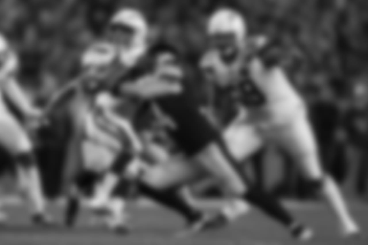 A 2018 Regular Season game between the Pittsburgh Steelers and the Los Angeles Chargers on December 2, 2018. The Chargers defeated the Steelers 33-30.