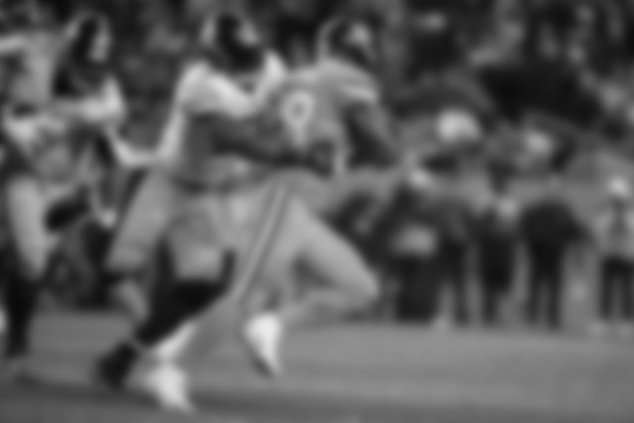 A 2018 Regular Season game between the Pittsburgh Steelers and the Denver Broncos on Sunday, November 25, 2018. The Broncos defeated the Steelers 24-17.