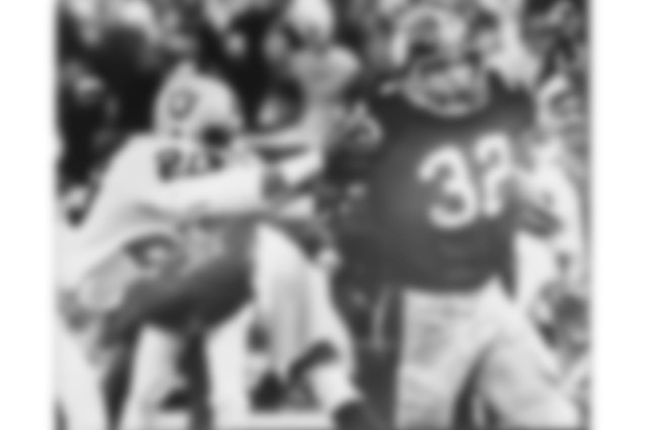 Photograph taken during the Immaculate Reception.