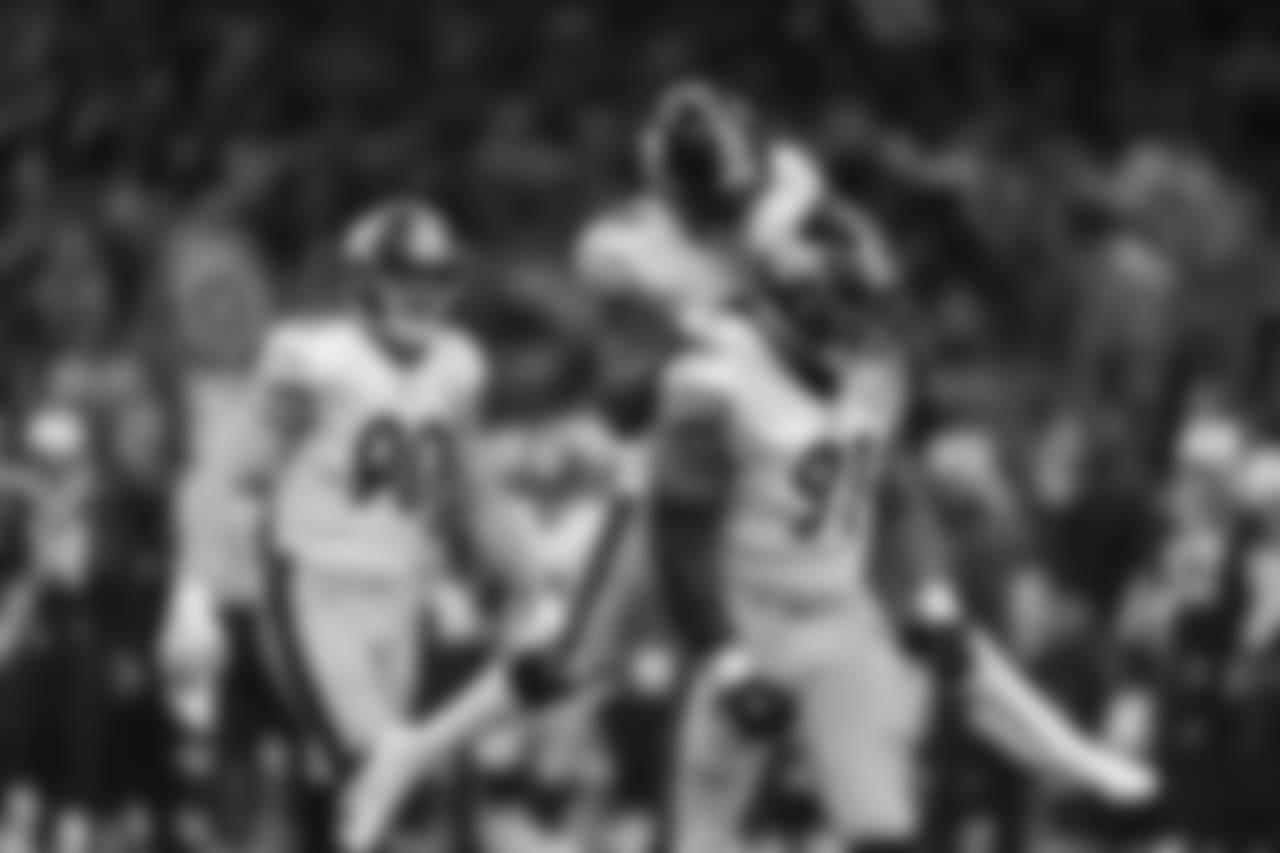 A 2018 Regular Season game between the Pittsburgh Steelers and the New Orleans Saints on Sunday, December 23, 2018. The Saints defeated the Steelers 31-28.