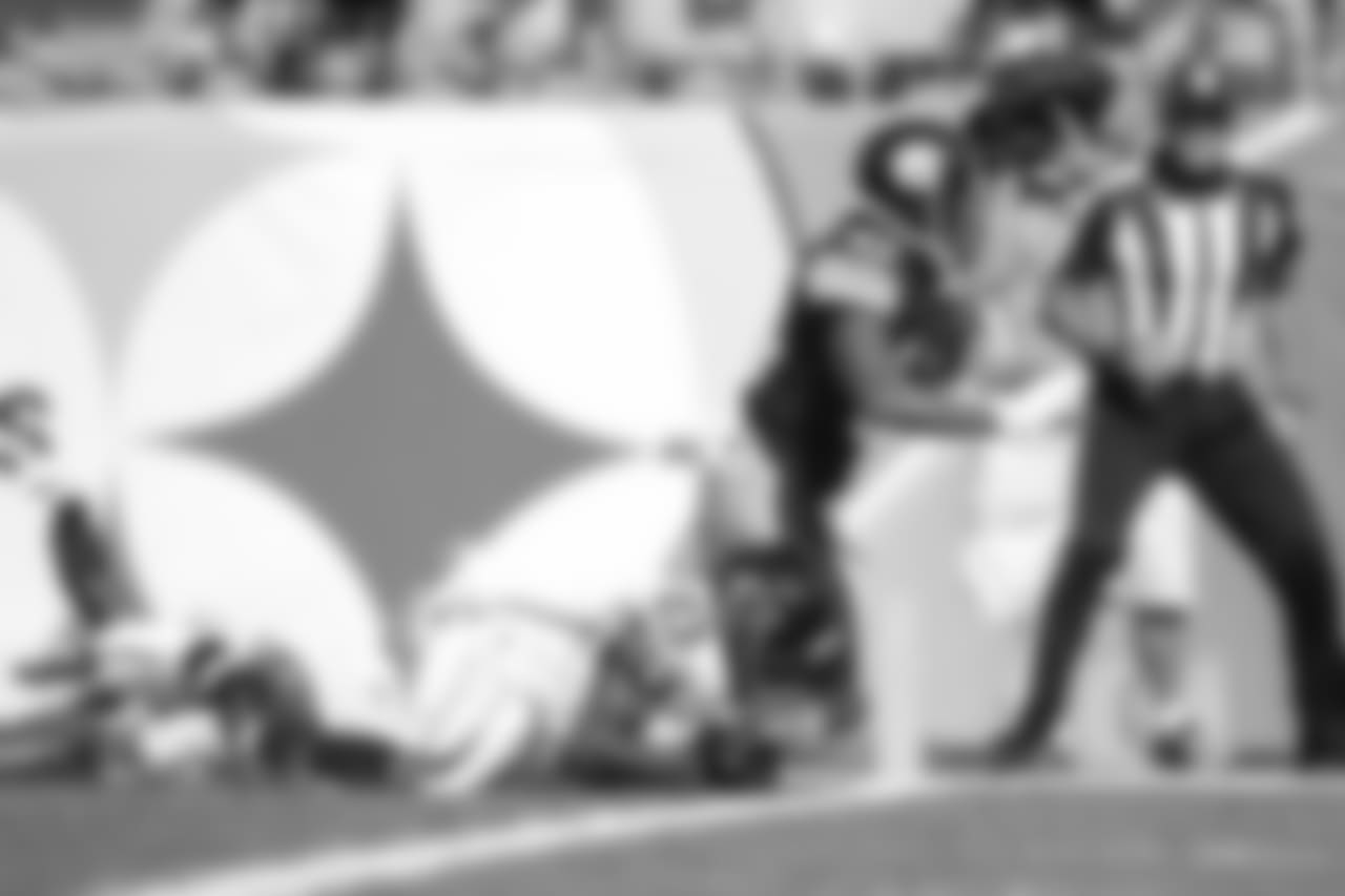 A 2018 Regular Season game between the Pittsburgh Steelers and the Atlanta Falcons on October 7, 2018.