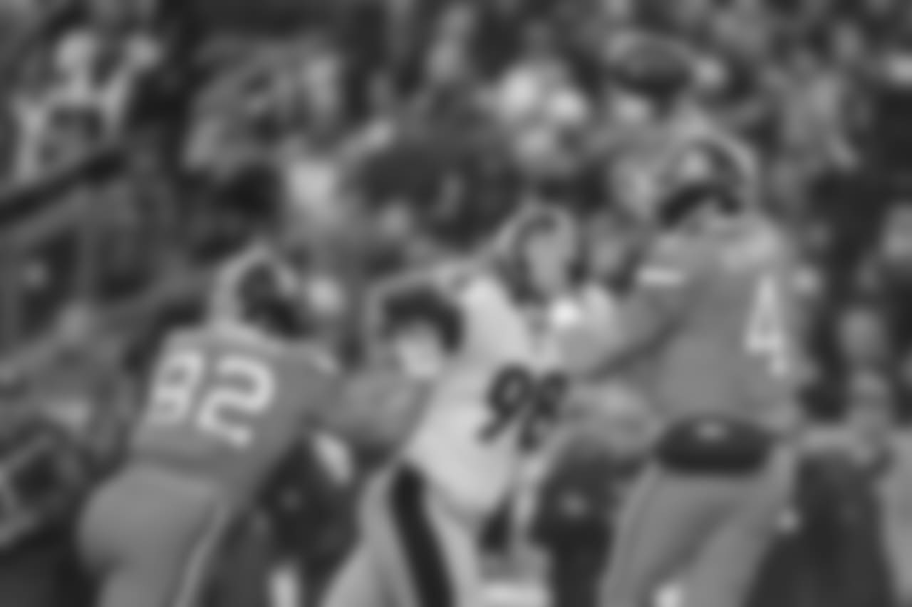 A 2018 Regular Season game between the Pittsburgh Steelers and the Denver Broncos on Sunday, November 25, 2018. The Broncos defeated the Steelers 24-17.