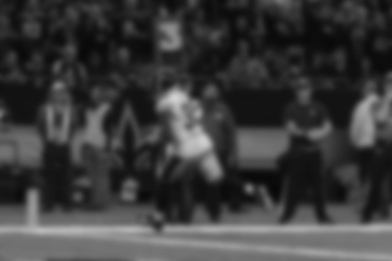 A 2018 Regular Season game between the Pittsburgh Steelers and the New Orleans Saints on Sunday, December 23, 2018. The Saints defeated the Steelers 31-28.