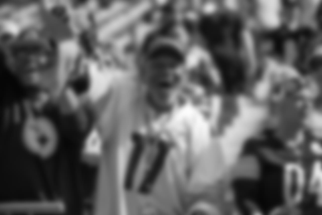A 2018 Regular Season game between the Pittsburgh Steelers and the Jacksonville Jaguars on Sunday, November 18, 2018.