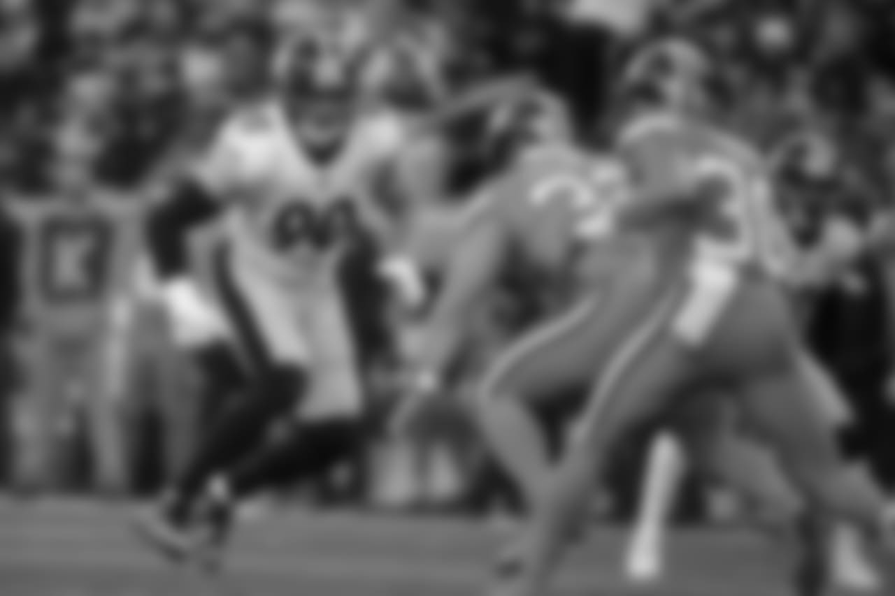 A 2018 Regular Season game between the Pittsburgh Steelers and the Denver Broncos on Sunday, November 25, 2018. The Broncos defeated the Steelers 24-17.