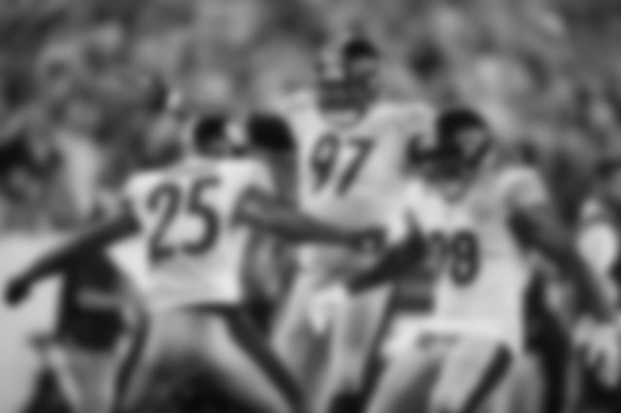 A 2018 Regular Season game between the Pittsburgh Steelers and the Tampa Bay Buccaneers on Monday, September 24, 2018. The Steelers defeated the Buccaneers 30-27.