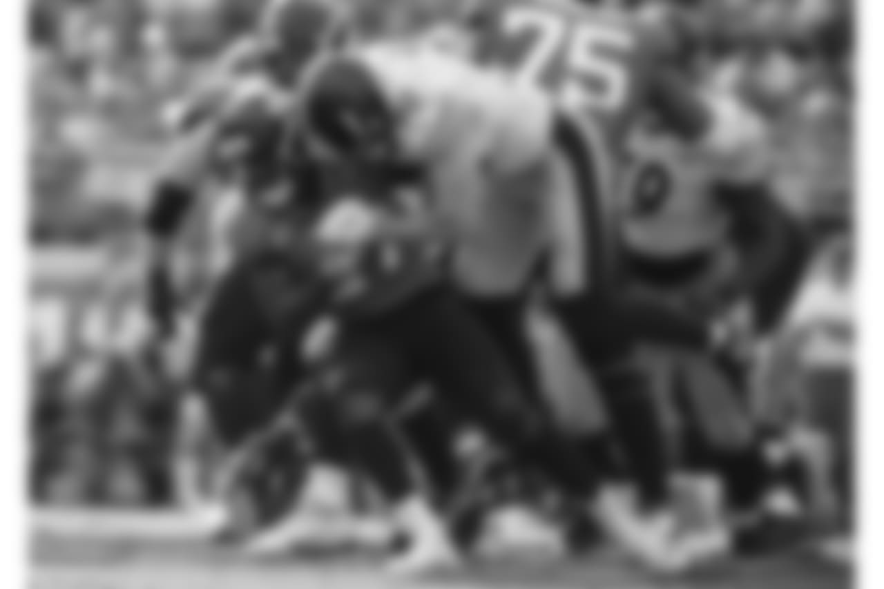 A 2018 Regular Season game between the Pittsburgh Steelers and the Jacksonville Jaguars on Sunday, November 18, 2018. The Steelers defeated the Jaguars 20-16.