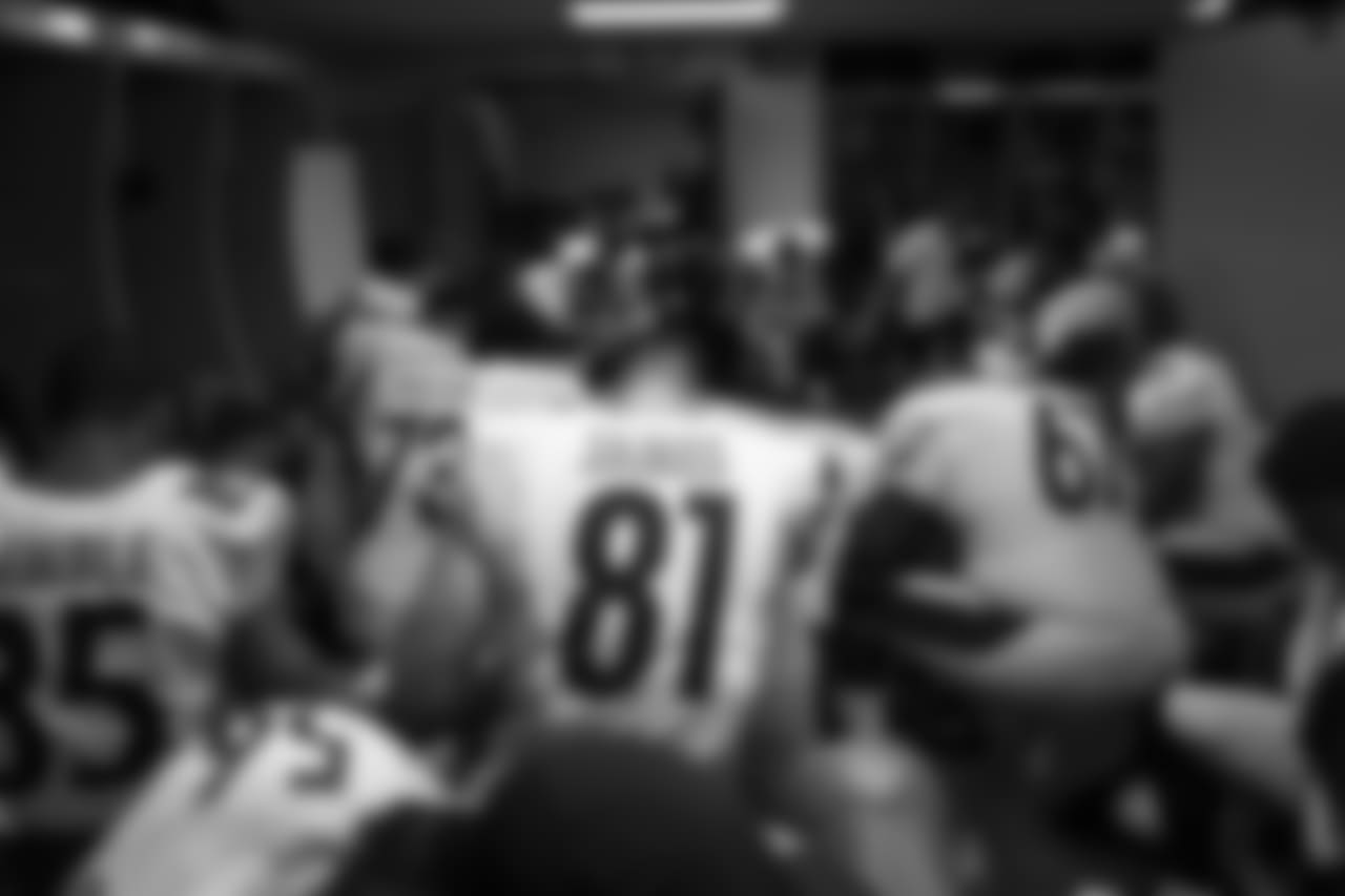 A 2018 Regular Season game between the Pittsburgh Steelers and the Jacksonville Jaguars on Sunday, November 18, 2018. The Steelers defeated the Jaguars 20-16.