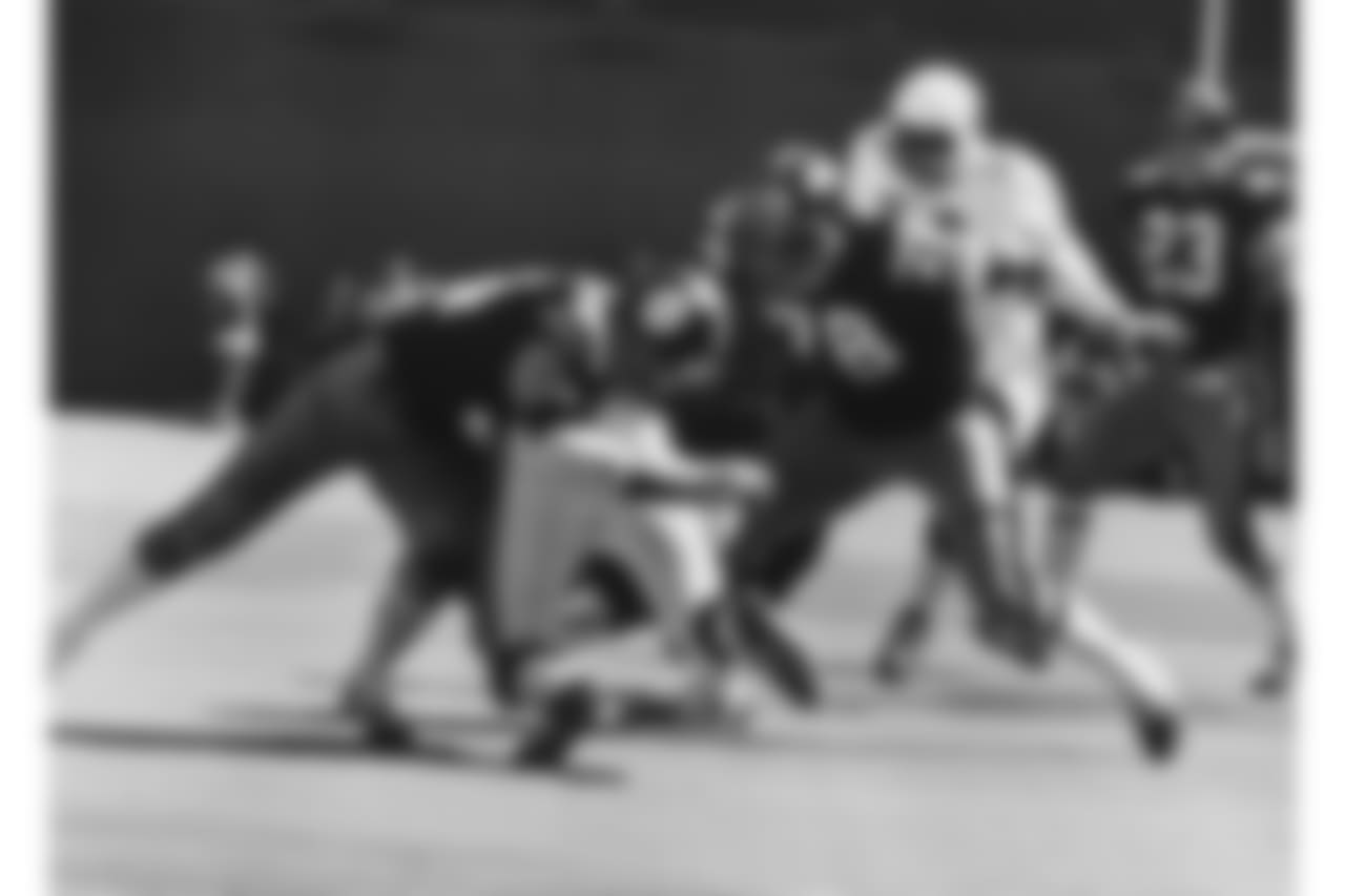 9\. Dwight White (71-80) - 46 career QB sacks.